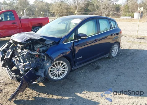 2016 Ford C-Max Hybrid Sel из США, поврежденный, VIN 1FADP5BU1GL110919